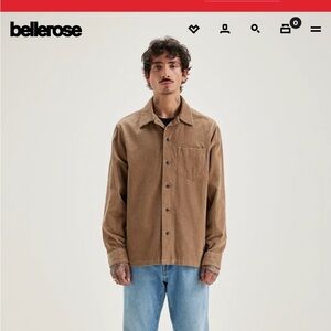 Bellerose Men's Goney Corduroy Overshirt Jacket XL